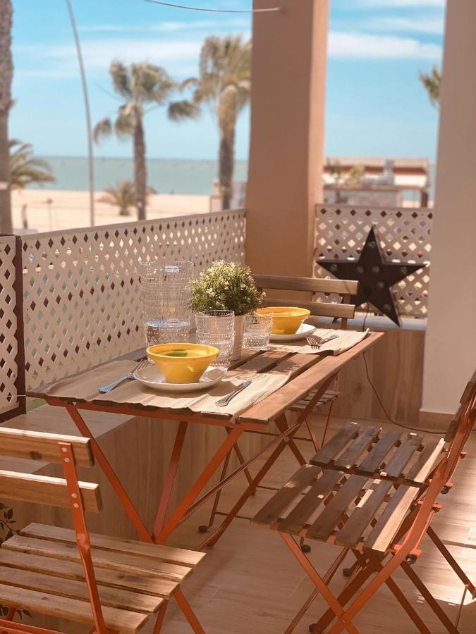 Ferienwohnung Sibssanlucar Maritimo-1ª Linea De Playa Sanlúcar de Barrameda Exterior foto